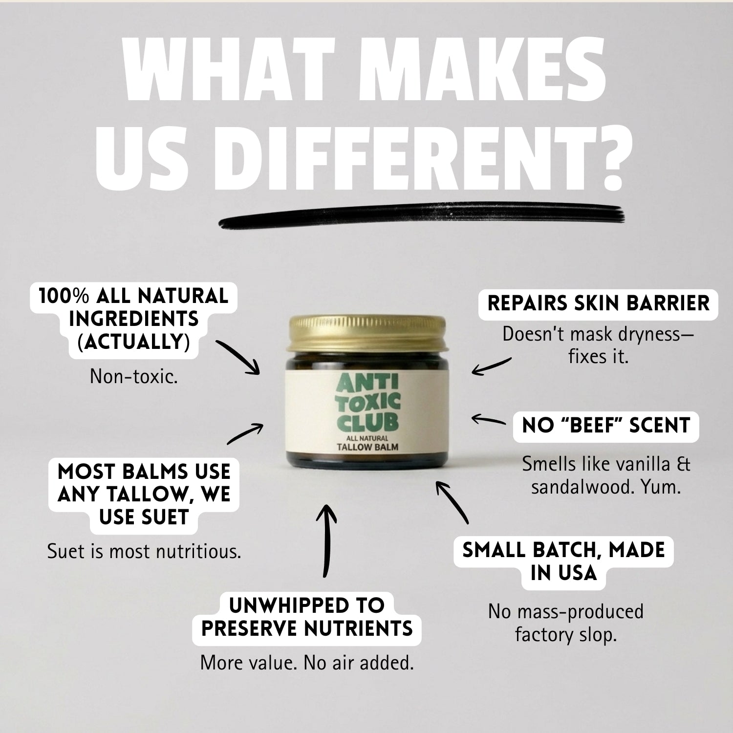 All Natural Honey Tallow Balm