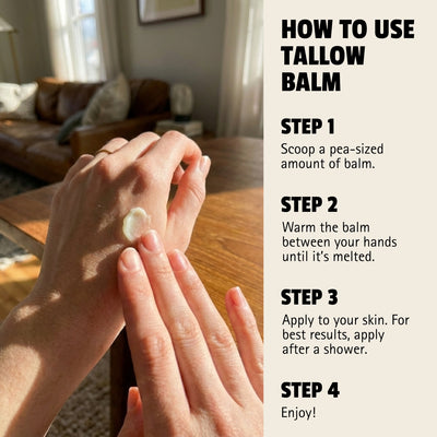 All Natural Honey Tallow Balm